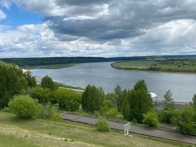 Панорама реки Томь
